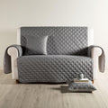 Divano confortevole Caleffi Modern Salvadivano Copridivano Salvadivano, grigio