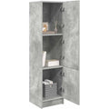 Credenza da soggiorno Credenza Grigio Cemento grigio