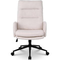 Seduta lounge regolabile rivestimento in tessuto beige