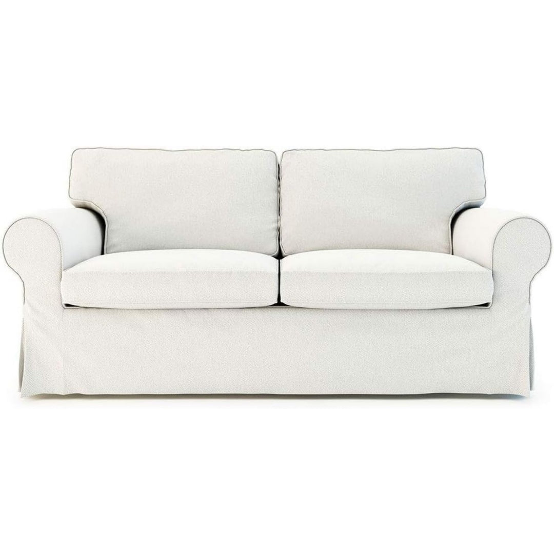 Seduta imbottita Ektorp Copridivano divano letto Ikea bianco