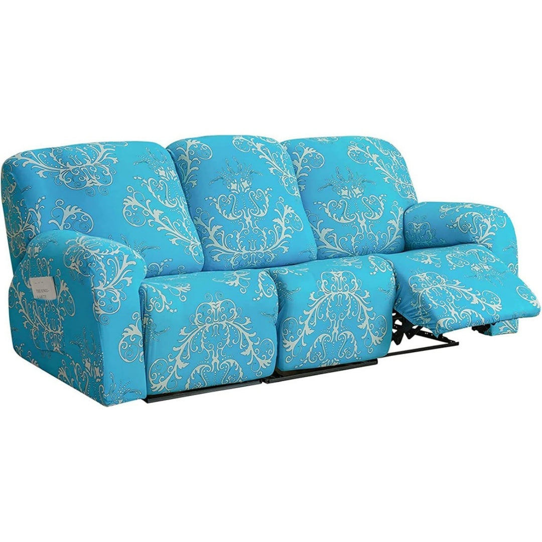 Poltrona da soggiorno reclinabile blu