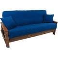 Mobile funzionale Blazing Needles Solid twill futon blu