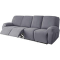 Divano confortevole fodere divano reclinabile poliestere elasticizzato, grigio