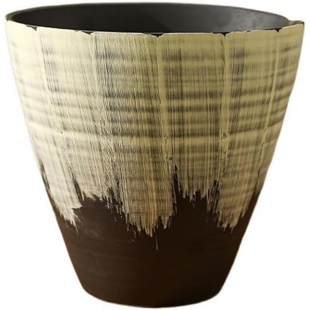 Cachepot con ante nero